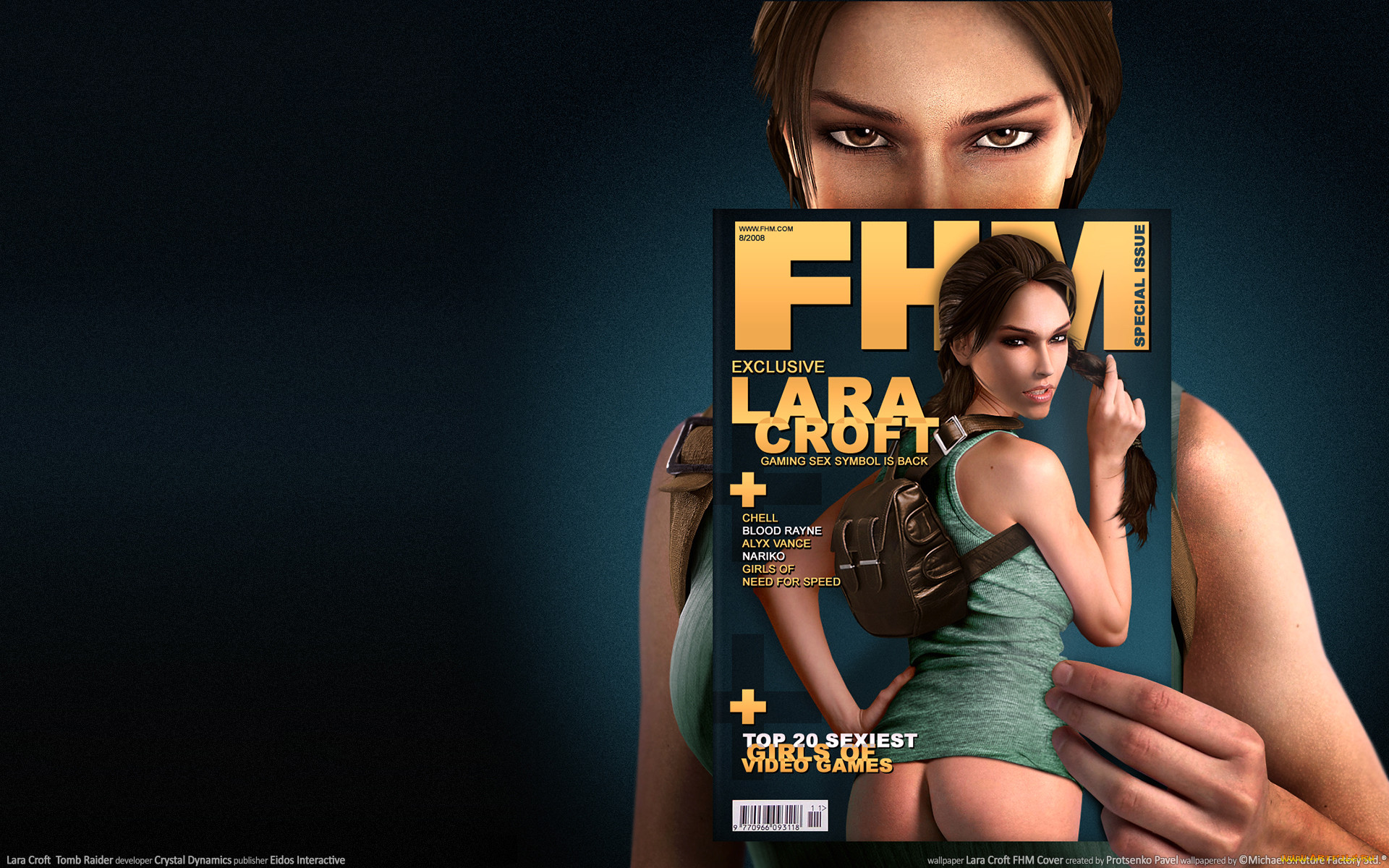 Обои Tomb Raider: Lara`s FHM Photoshoot 01 Эро-графика 3д-эротика, обои для  рабочего стола, фотографии tomb, raider, lara`s, fhm, photoshoot, 01, 3д,  графика, people, люди Обои для рабочего стола, скачать обои картинки  заставки